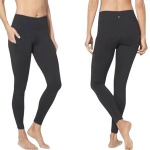 Tommy John Pocket Leggings The Go Anywhere Collection Black Size L
